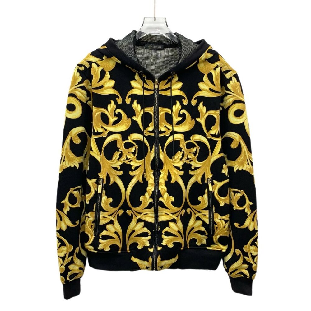 Versace black cotton jacket
